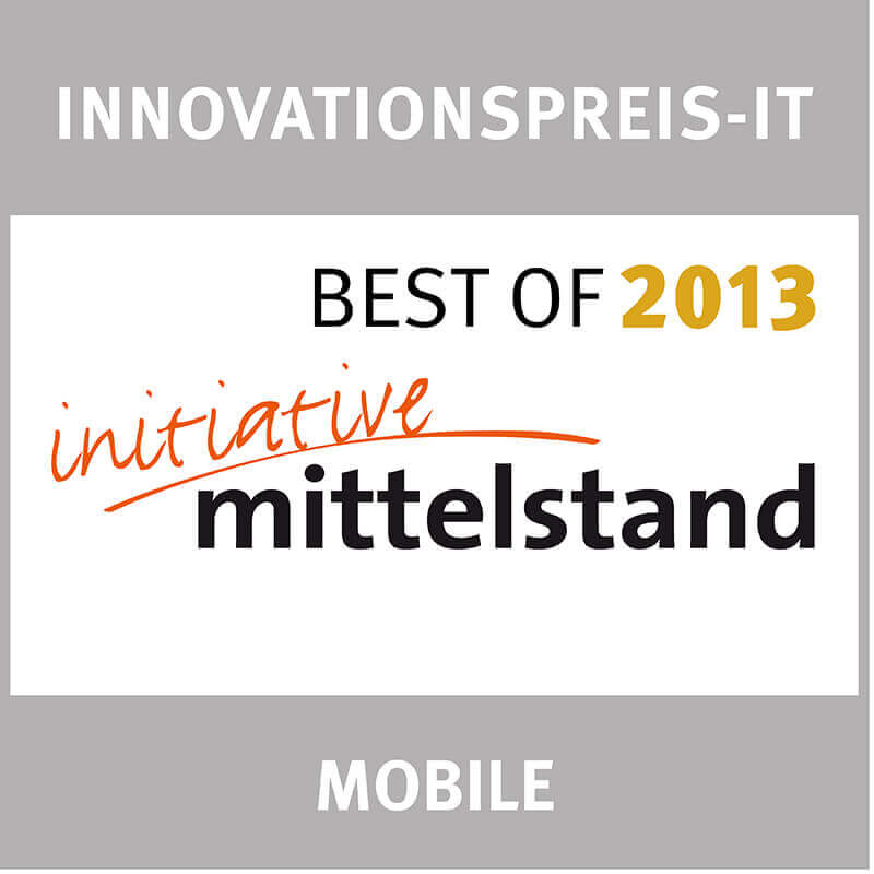 L-mobile Initiative Mittelstand Innovationspreis-IT Best of 2013 Mobile L-mobile Initiative Mittelstand Innovationspreis-IT Best of 2013 Mobile
