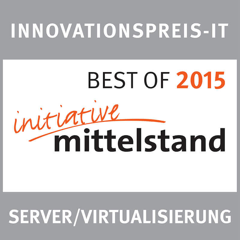 L-mobile Initiative Mittelstand Innovationspreis-IT Best of 2015 Server / Virtualisierung L-mobile Initiative Mittelstand Innovationspreis-IT Best of 2015 Server / Virtualisierung