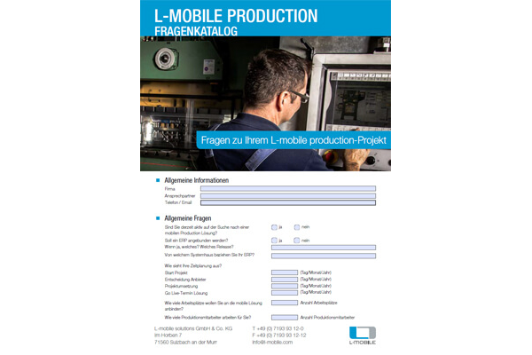 Fragenkatalog – L-mobile production